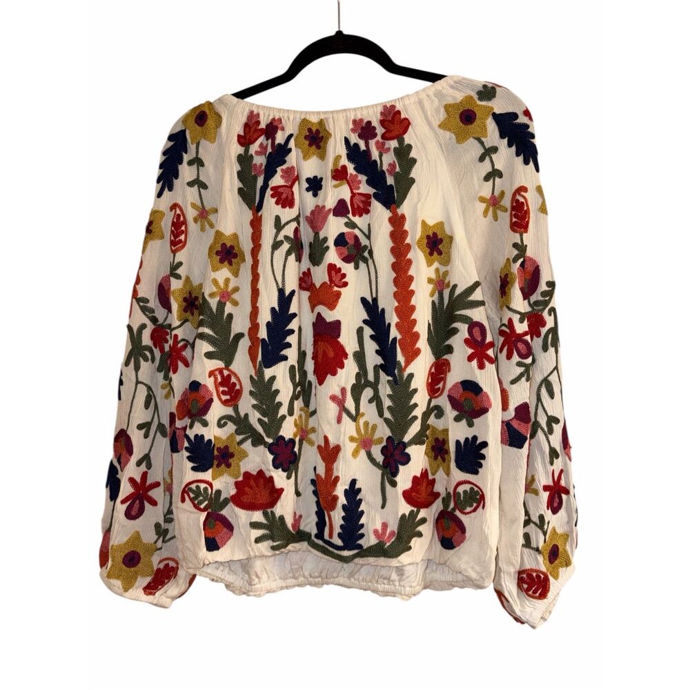 ✨Soft Surroundings Banjara Ivory Sz PM Top✨ - Picture 9 of 11
